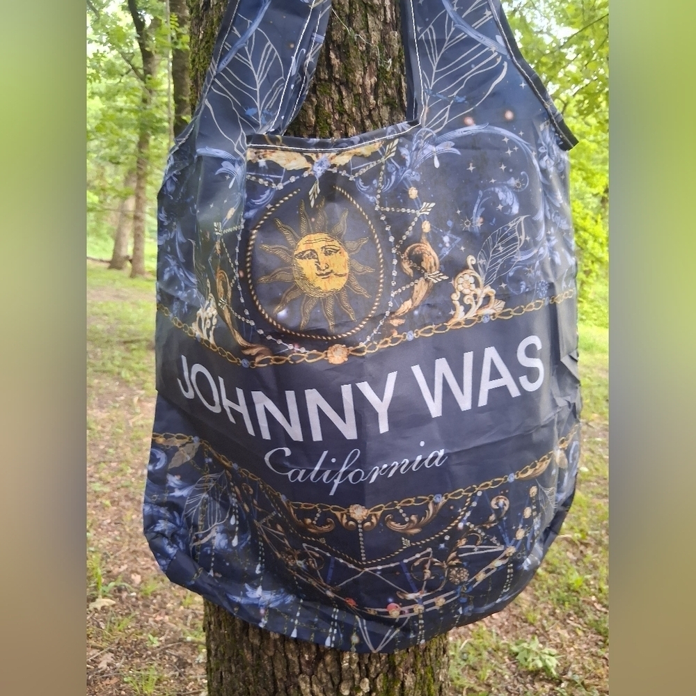 Johnny Was California Blue and Gold Men's Bag